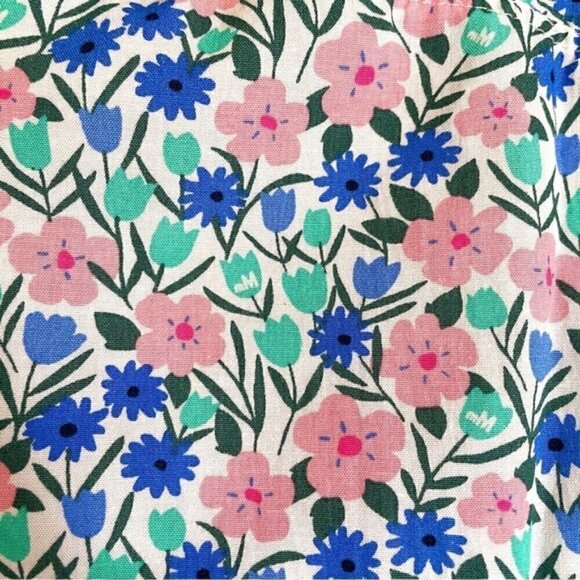 Handmade Boho Floral Hair Bonnet - One Size 🌸 - Picture 3 of 5